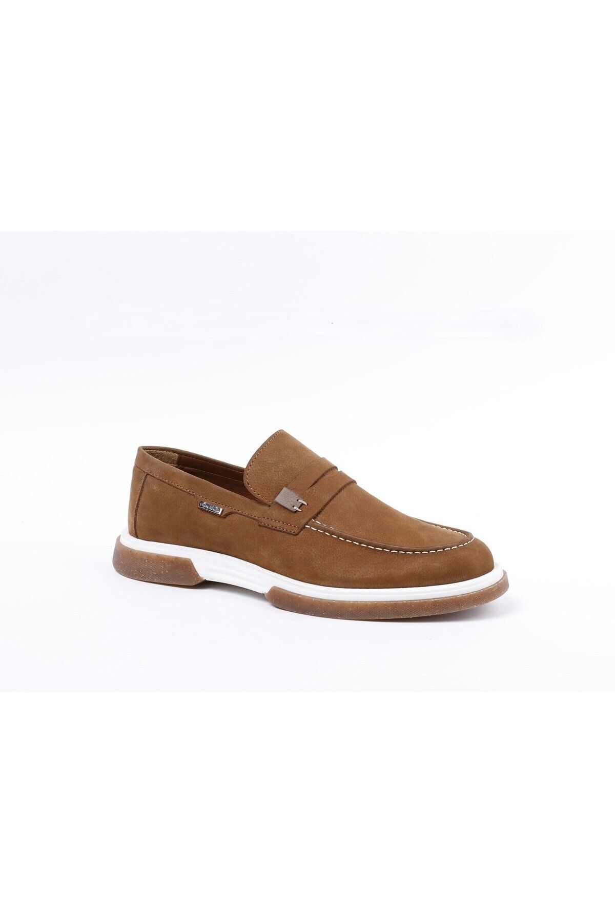 Pierre Cardin Freelight Sole Genuine Leather Tan Nubuck Oxford