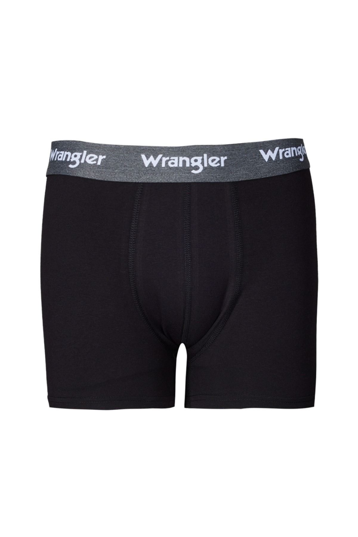 WRANGLER-Regular Fit Regular Cut Black Single Boxer 1