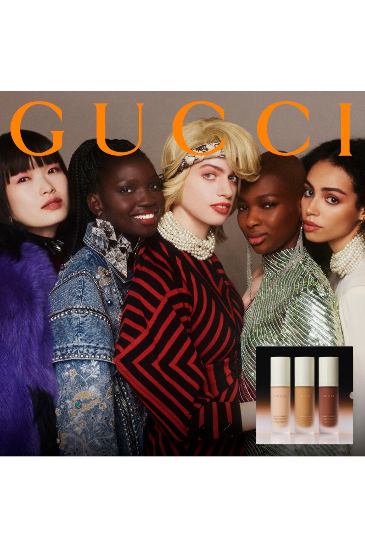 Gucci پایداری زیبایی پوشش کامل 24 ساعته با پایان مات و روشن کننده 30 میلی لیتر