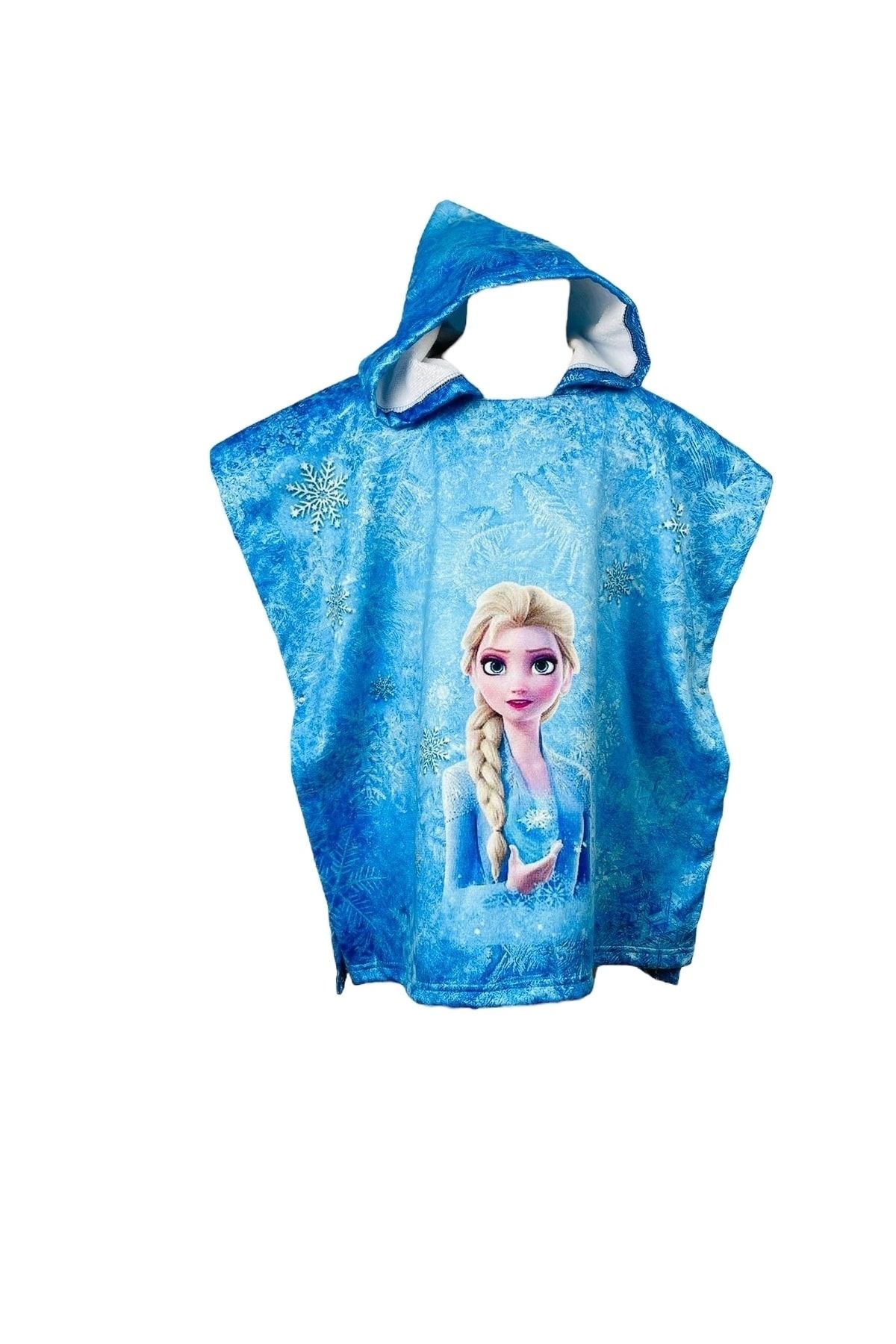 Rs Ramuni Girl s Beach Towel Poncho Elsa Frozen