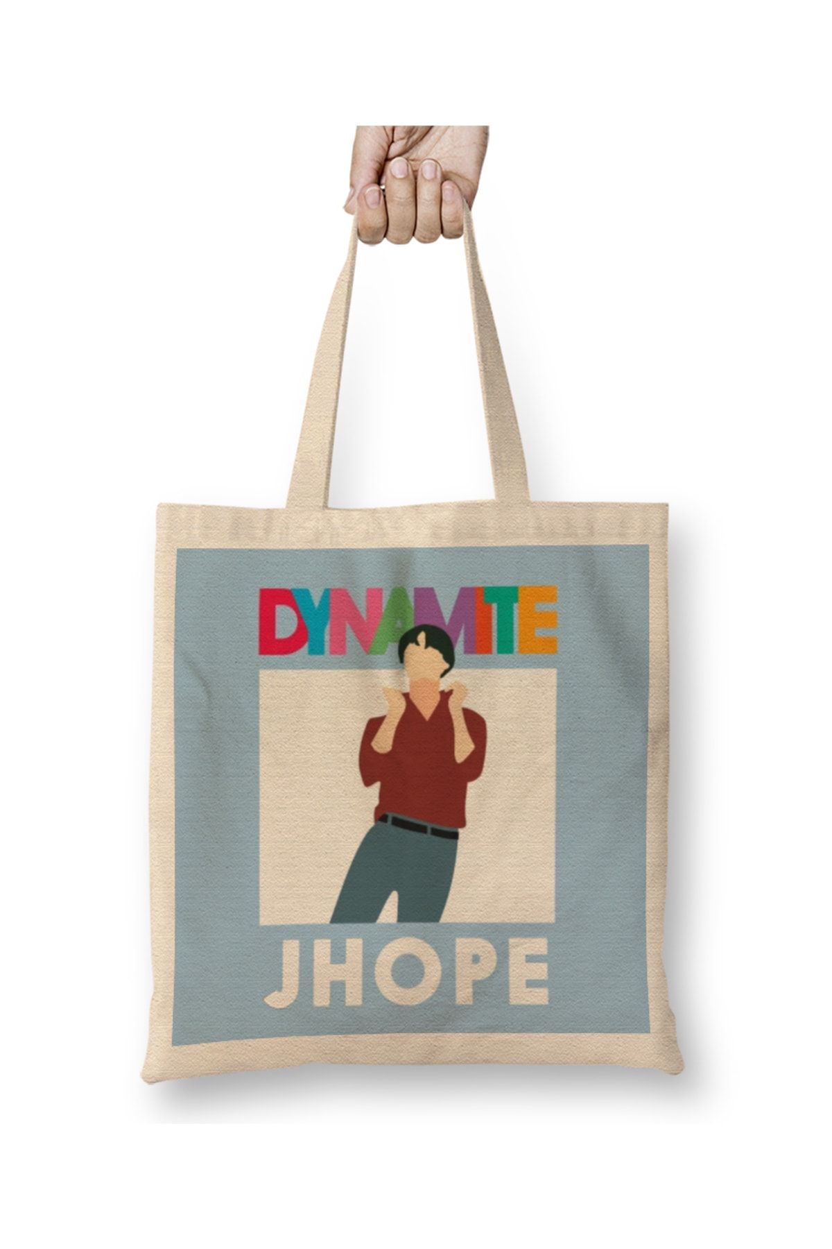 Bask D kkan Bts Dynamite Jhope Tote Bag Long Handle Trendyol