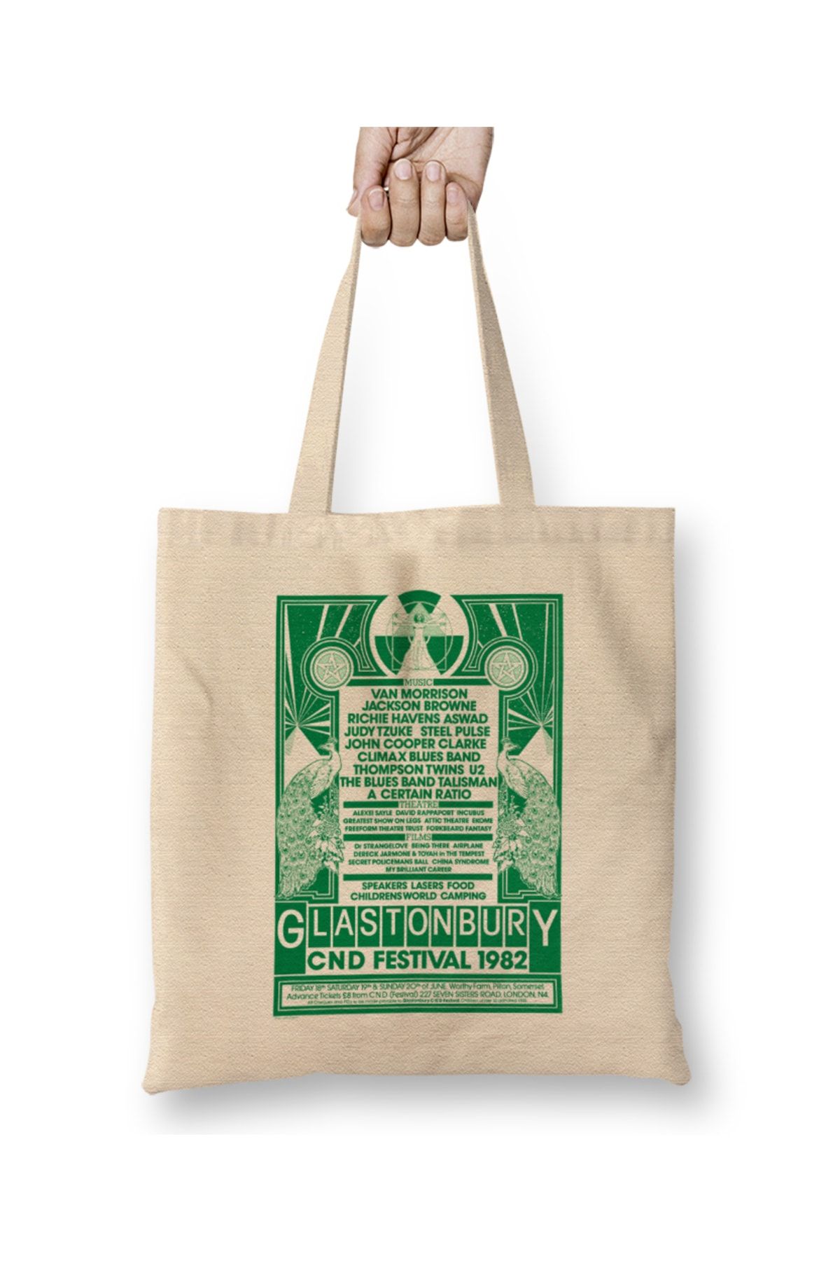 Glastonbury tote sales bag