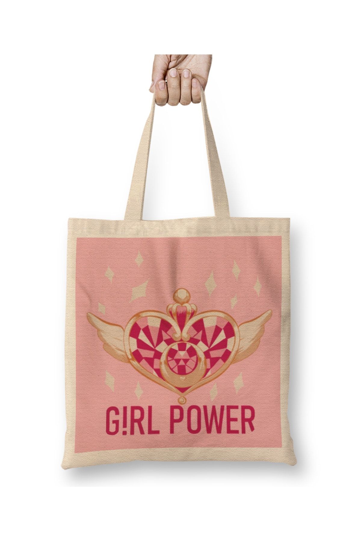 Girl power tote bag outlet