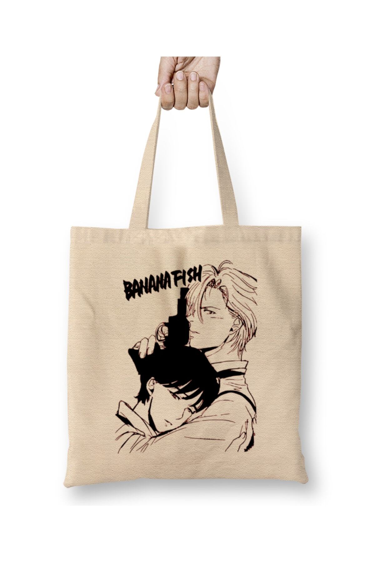 Banana Fish Eiji Okumura And Ash Lynx Cloth Bag Long Handle