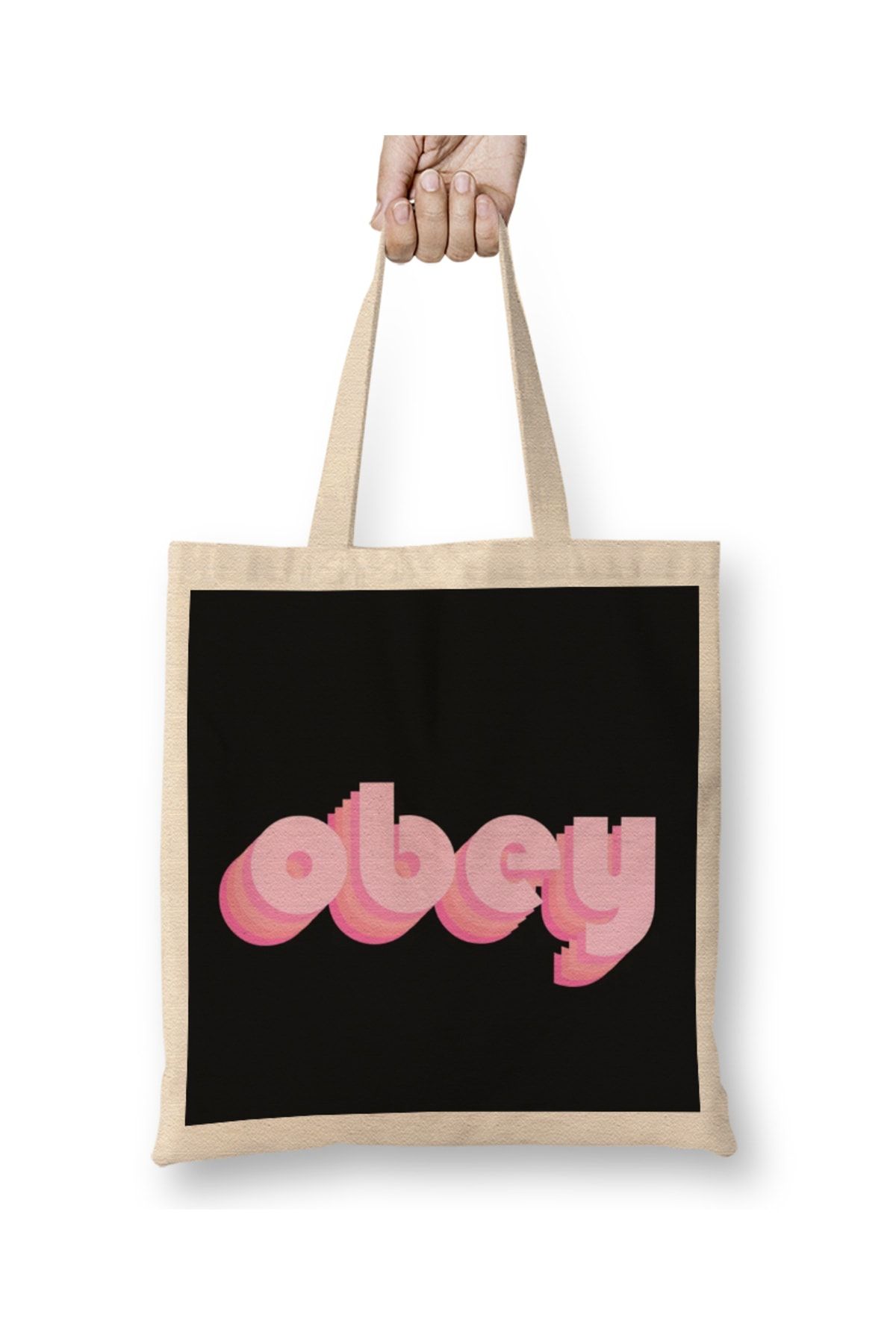 Obey on sale tote bag