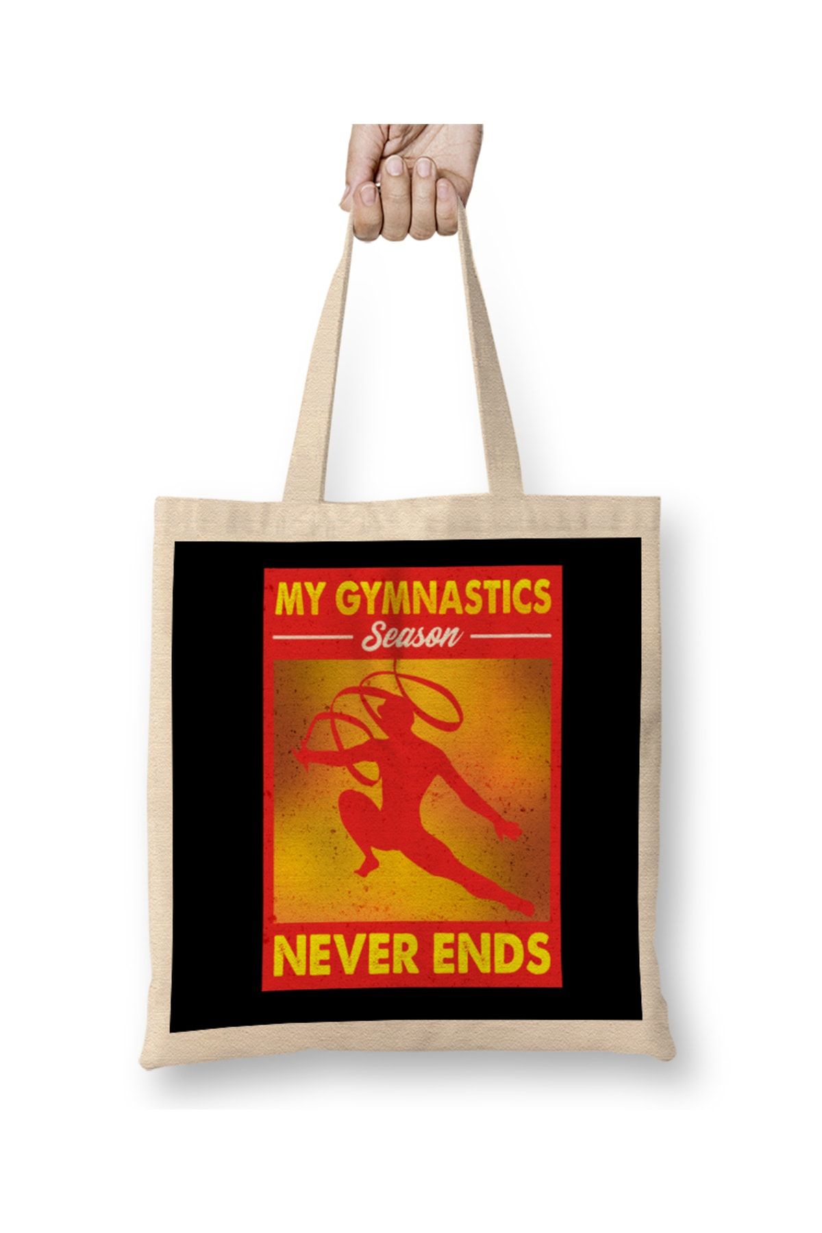 Bask D kkan My Gymnastics Season Never Ends Awesome Gymnast Tote