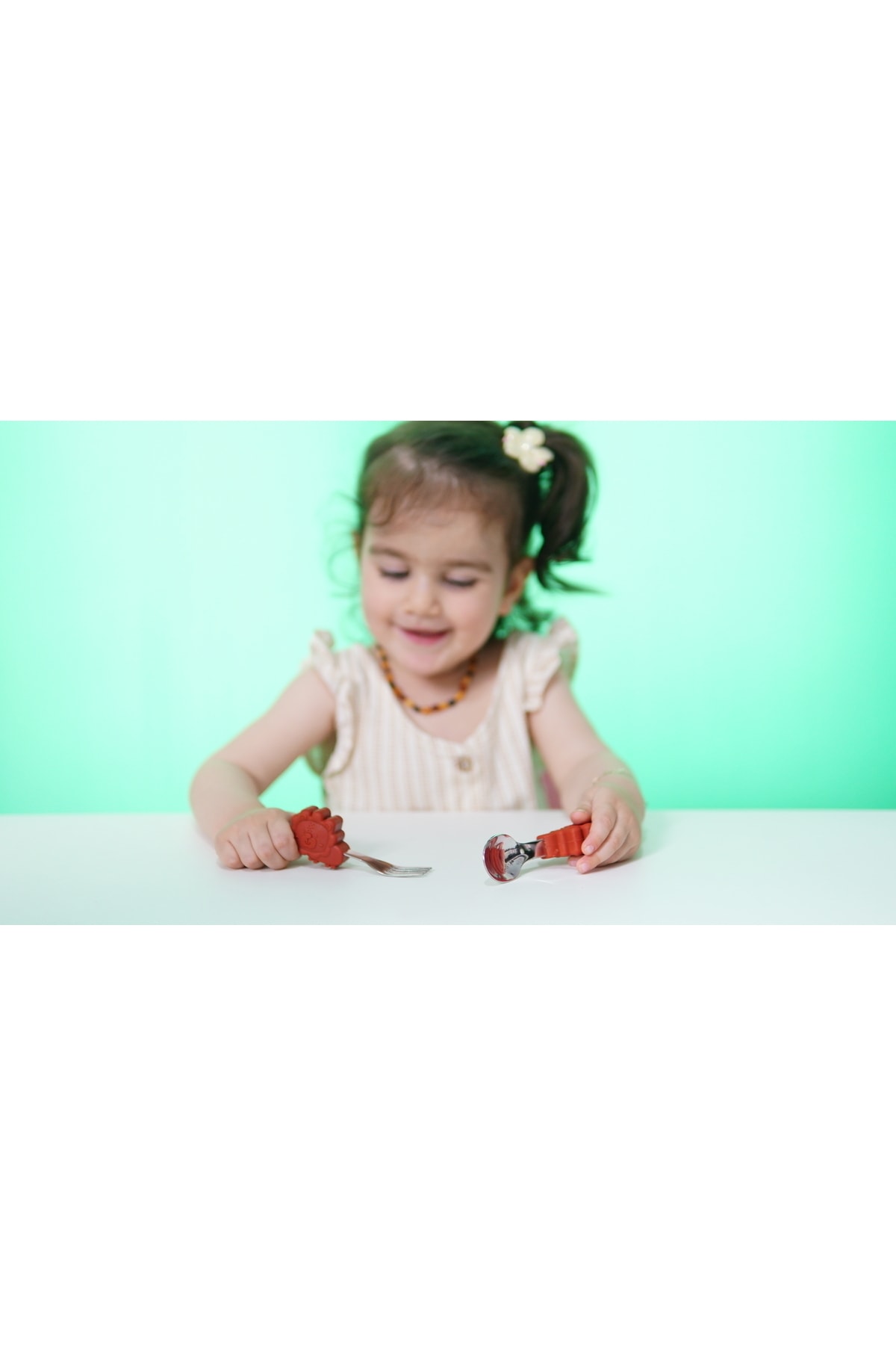 Babyfeed Bebek Kaşık Çatal Seti fotoğrafı 3 (önizleme)
