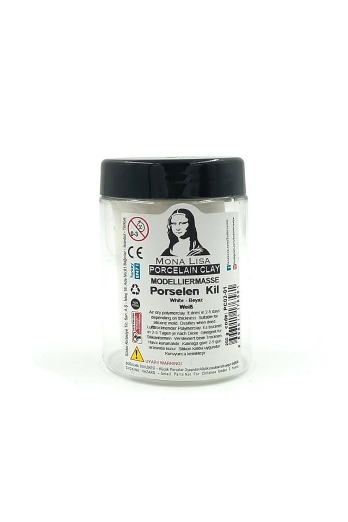 Monalisa Porselen Kil Beyaz 200 Gr