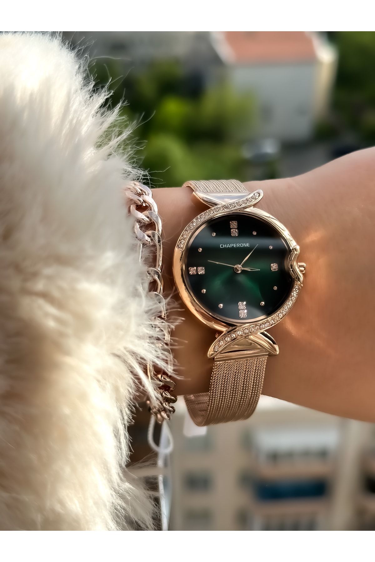 Queen bee black mother of pearl rose cheap gold mesh