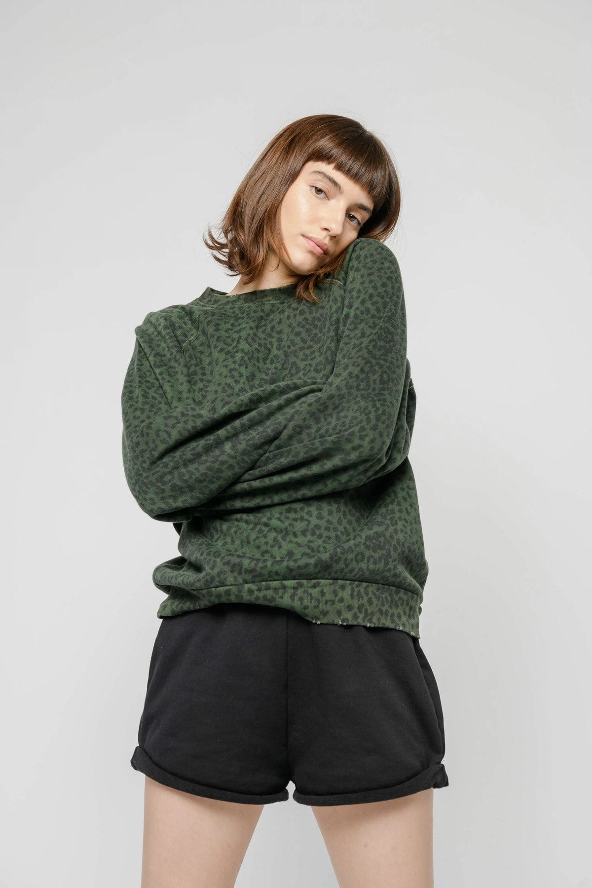 Ragdoll leopard sweatshirt deals