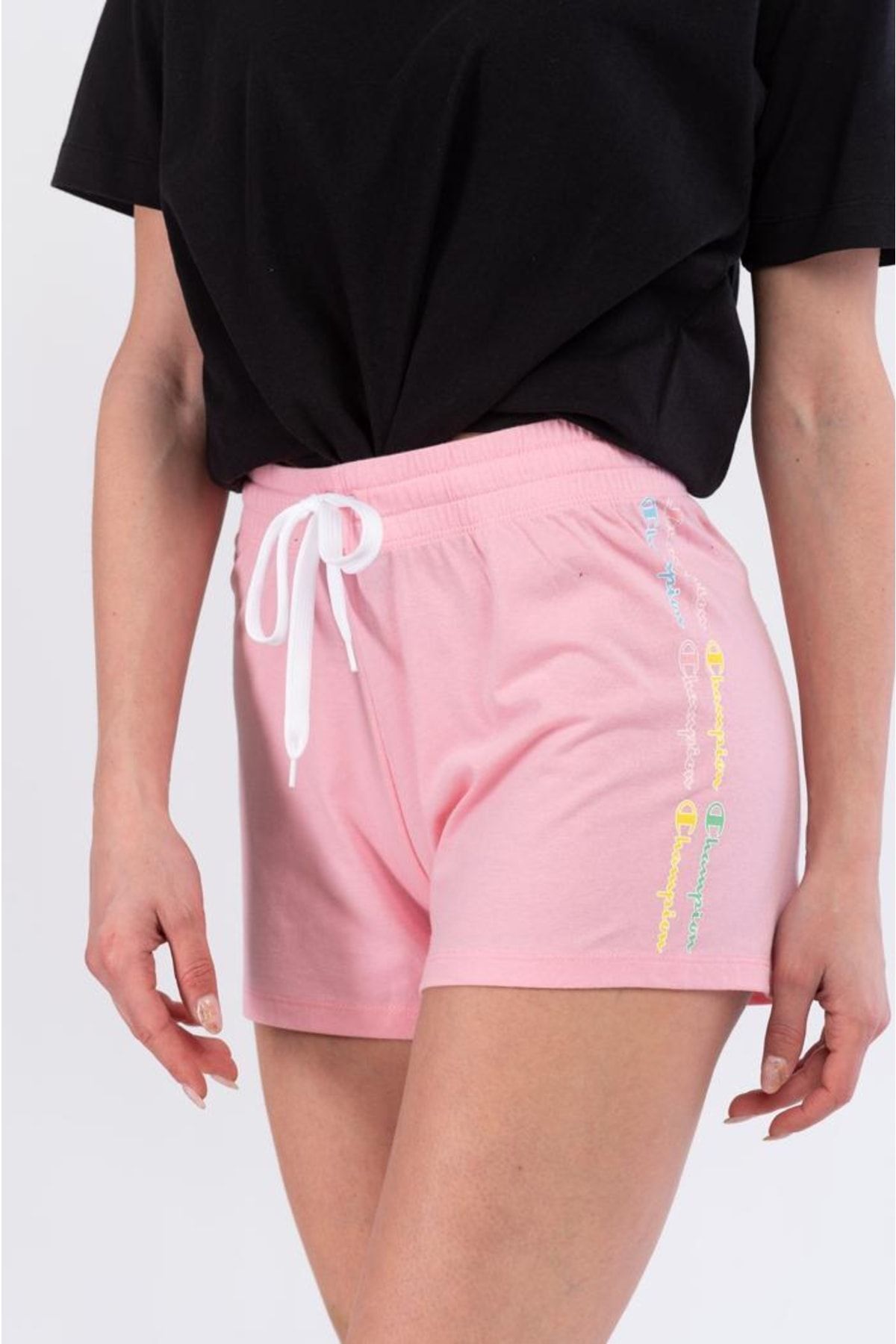 Hot pink champion shorts online