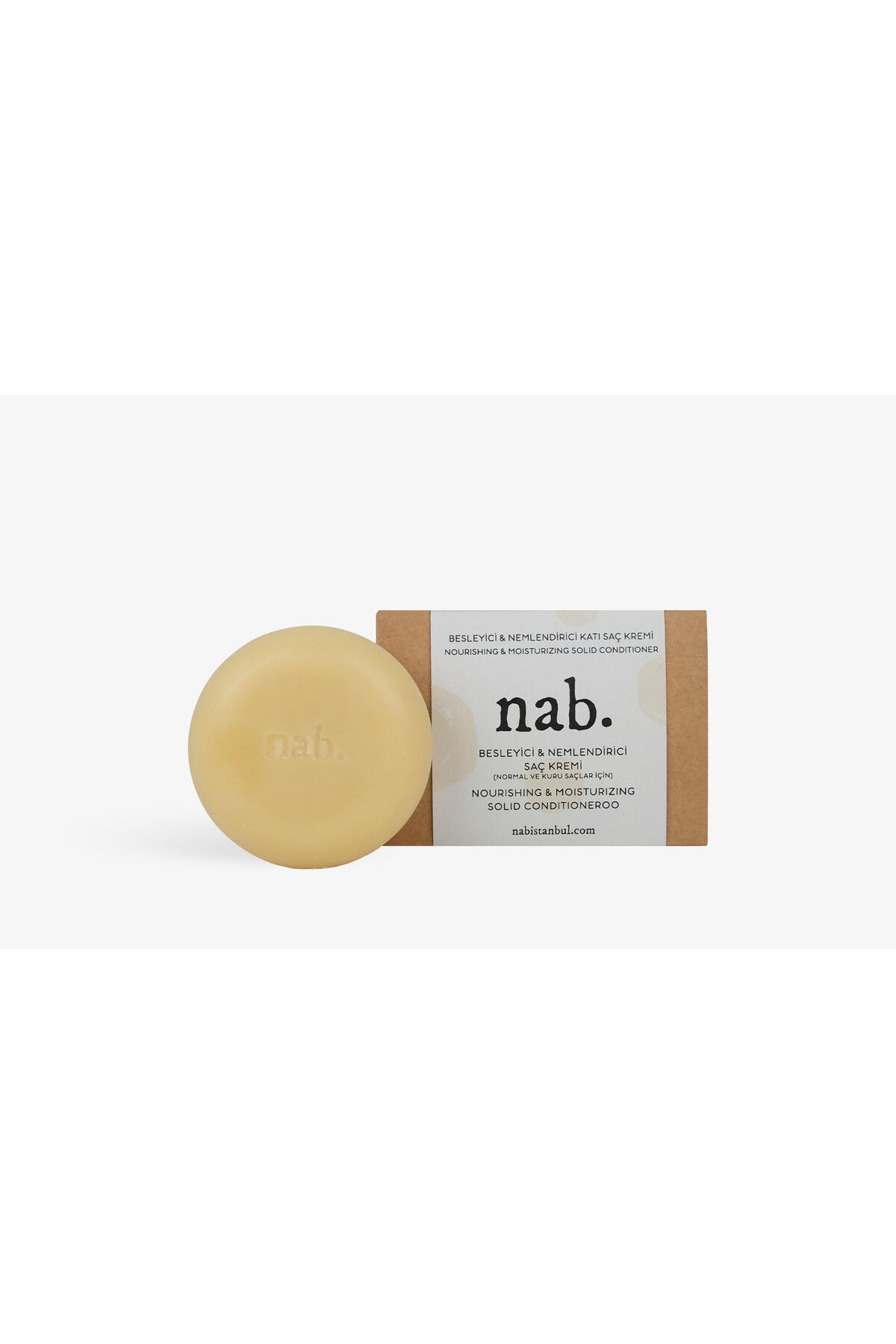 Nourishing Moisturizing Solid Conditioner 60gr – Rosemary, Ylang Ylang, Cosmos Certified, Vegan