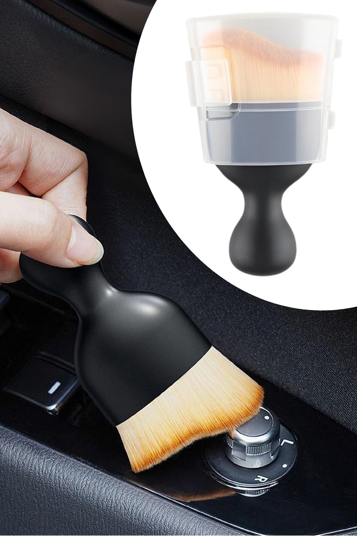 Buffer ® Yumuşak Kıllı Araç Içi Detaylı Oto Temizlik Fırçası