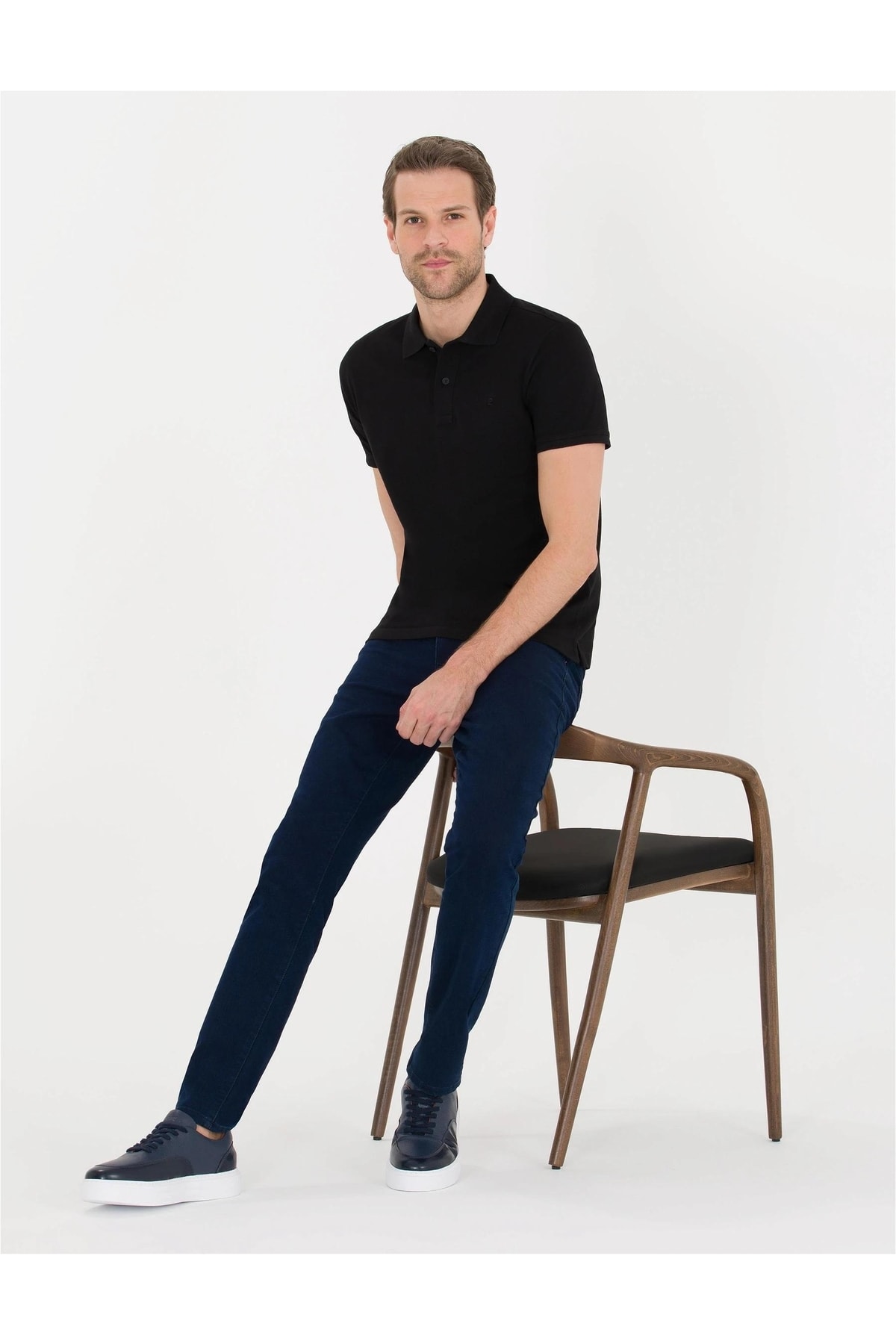 تیشرت یقه پلو مردانه راسته آستین کوتاه | پیر کاردین Pierre Cardin G021SZ011.000.1567279.VR046 - تصویر 4