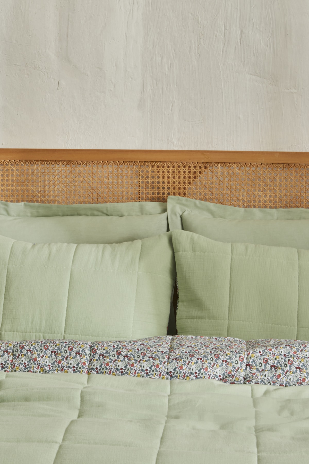 ست خواب دو نفره  سبز Karaca Home | 200.22.04.0031 اورجینال - تصویر 4