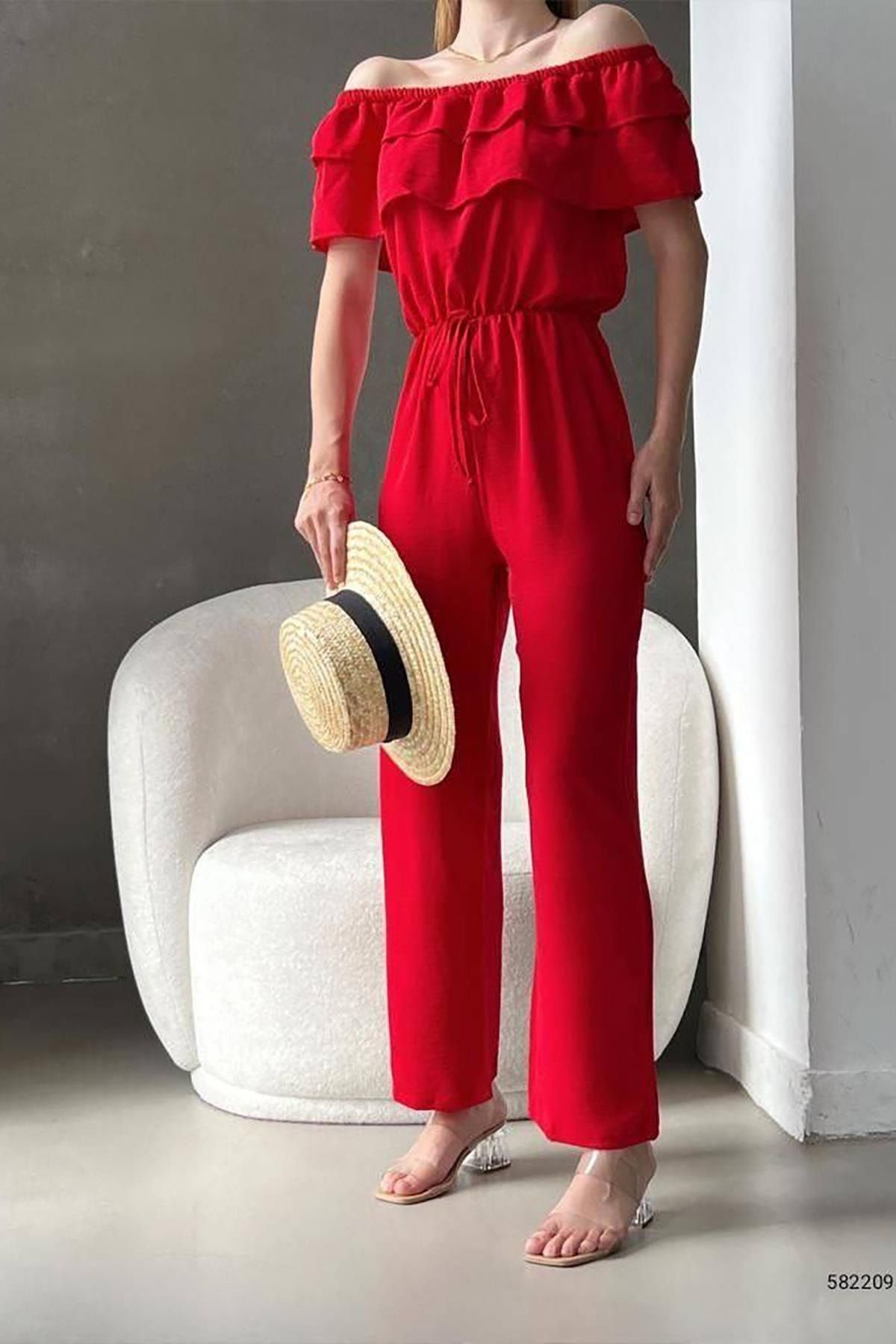 Off shoulder 2024 jumpsuit h&m