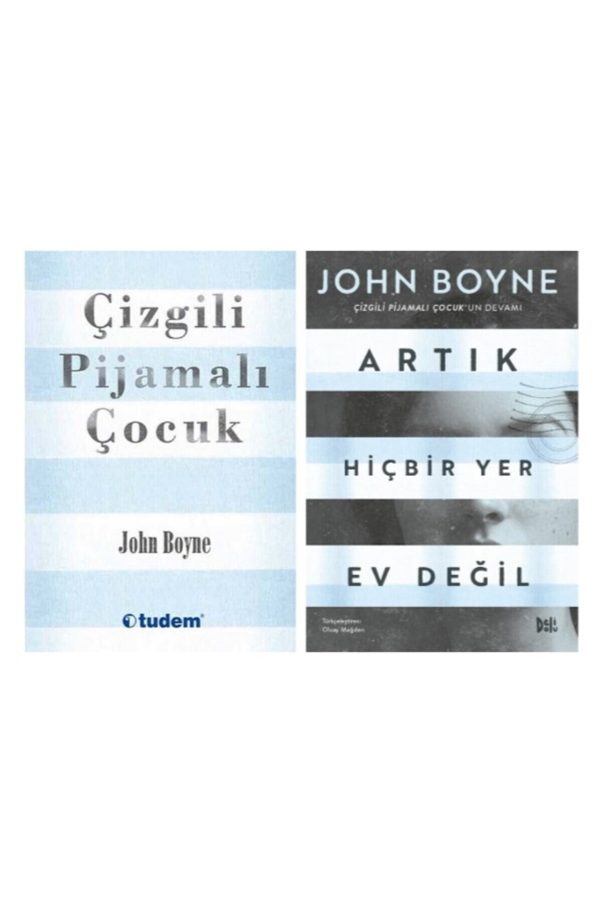 Tudem Yayınları Çizgili Pijamalı Çocuk Set - "artık Hiçbir Yer Ev Değil" John Boyne