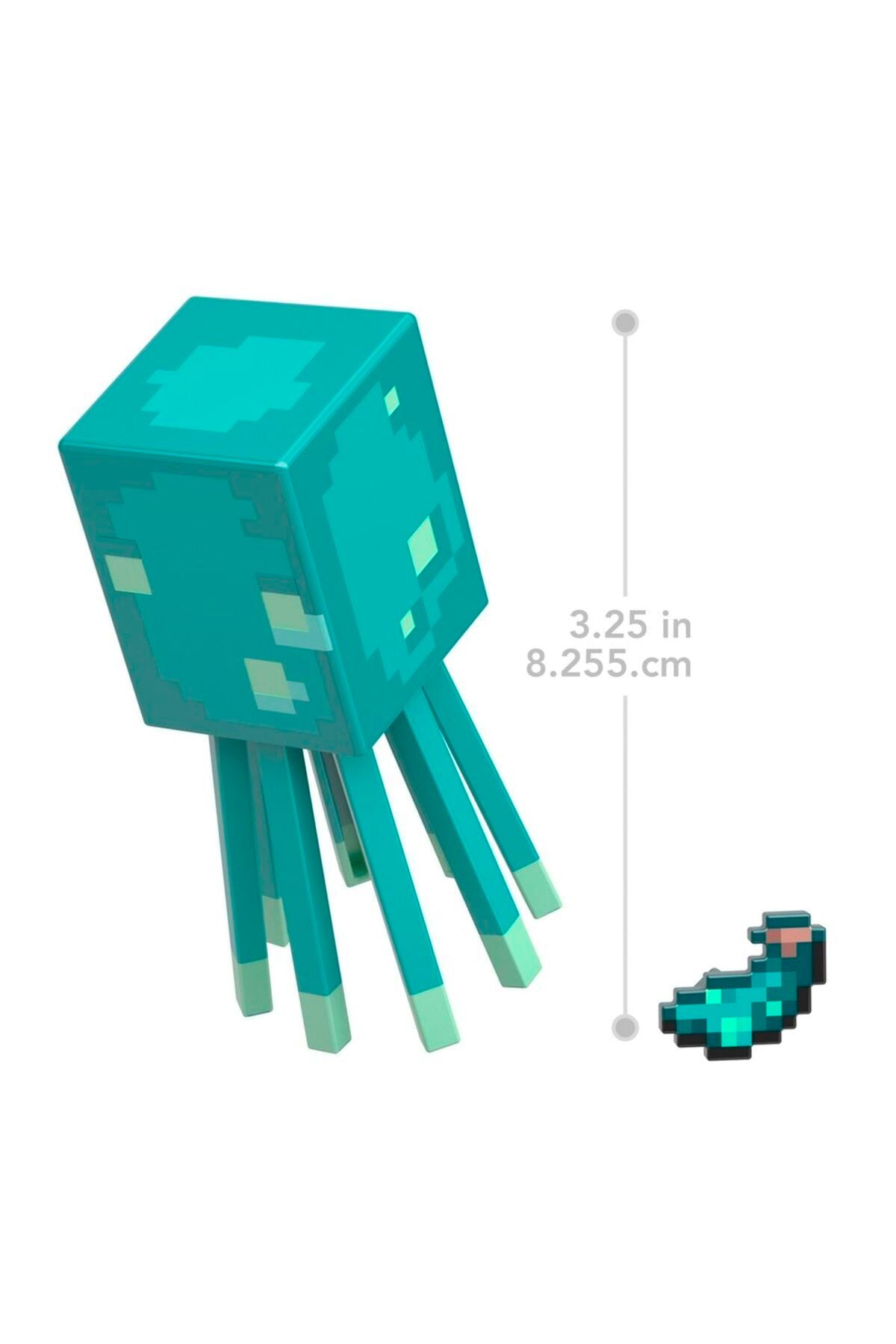 MINECRAFT-Figures with Accessories Glow Squid HLB16 3
