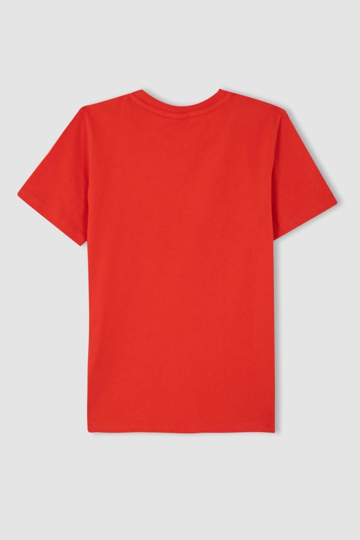 Rundhalsausschnitt mit für Kurzarm-T-Shirt Trendyol Defacto Jungen -