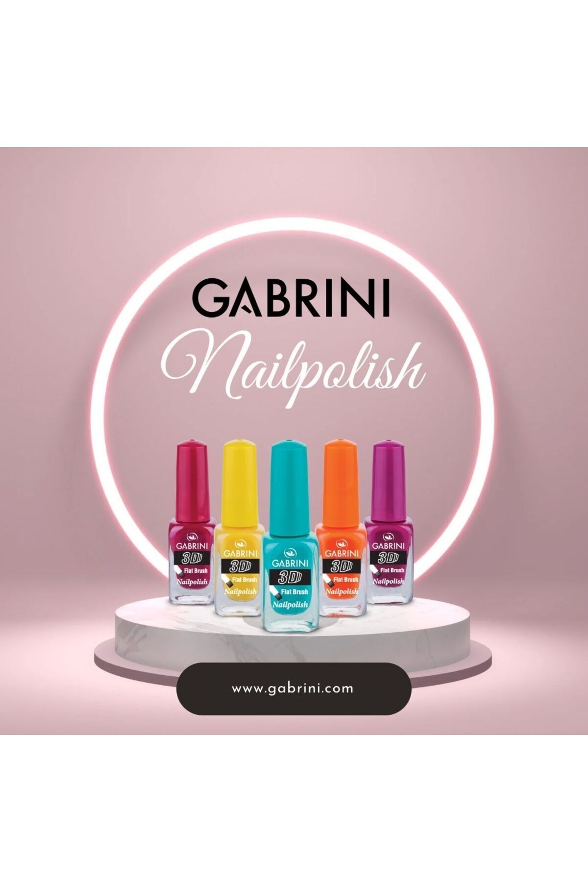 لاک ناخن زنانه    | گابرینی Gabrini 8696814065094 - تصویر 2