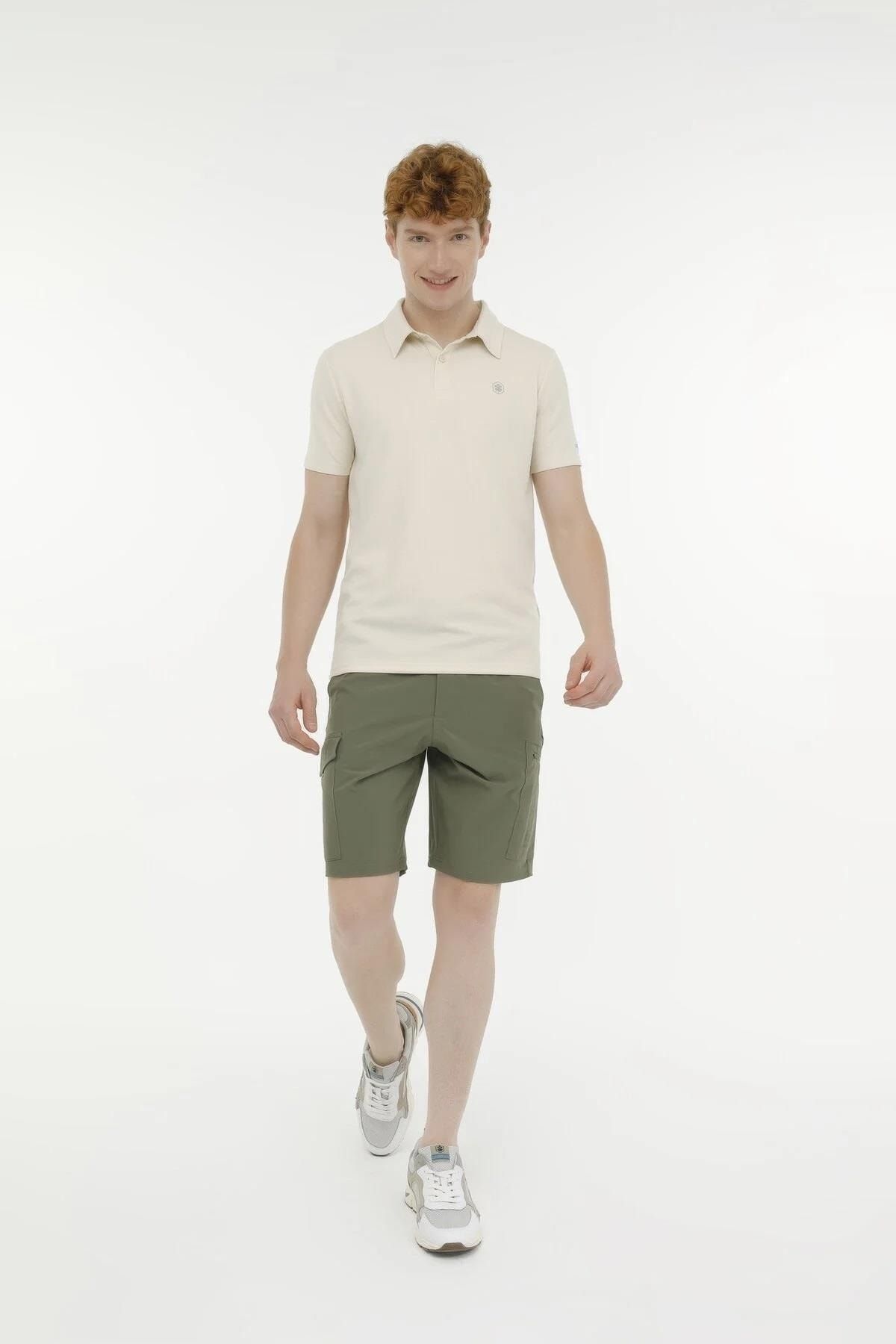 lumberjack-Ml Alex 20sn521 3fx Khaki Men's Shorts 3