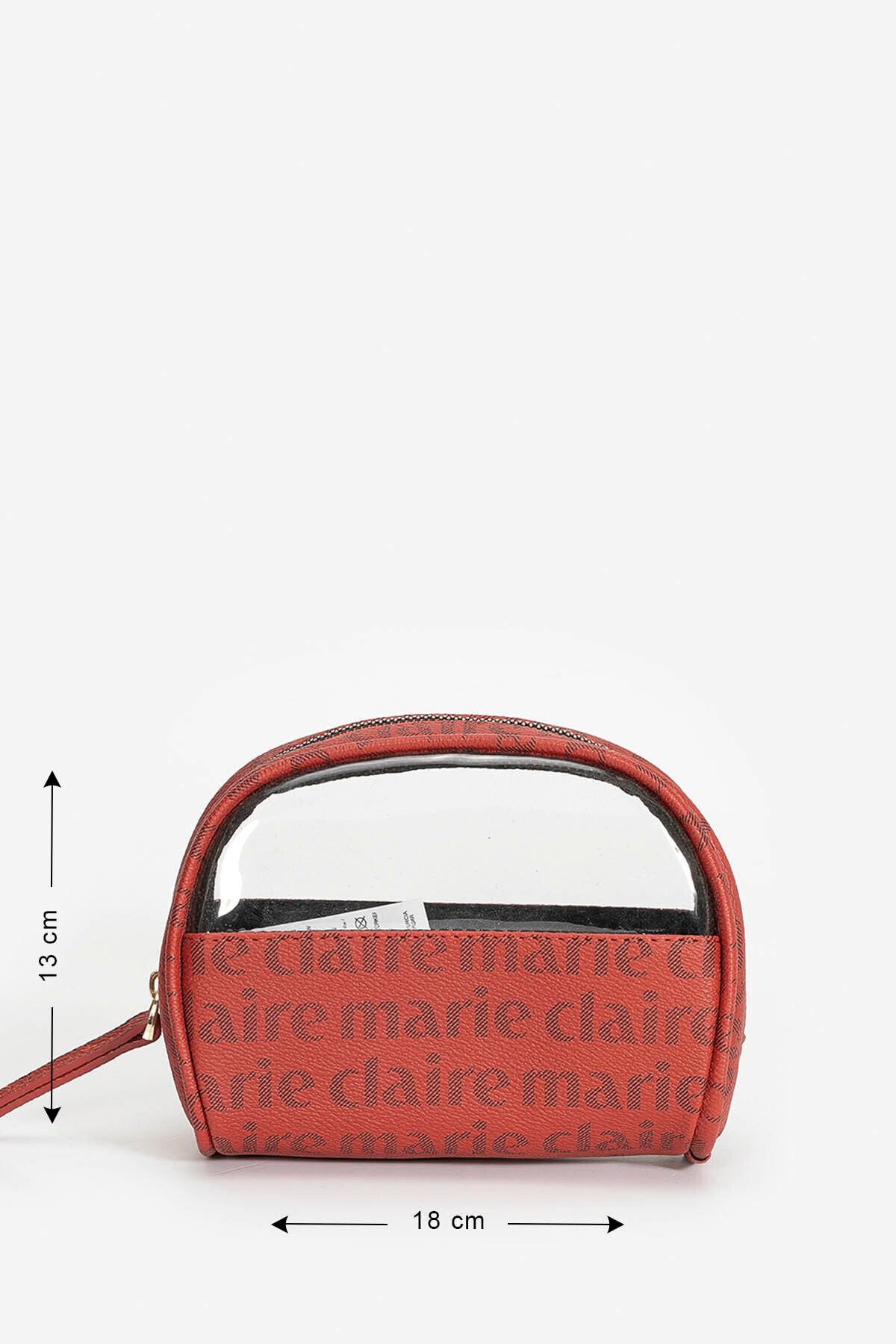 Marie Claire Claret Red Women s Cosmetic and Makeup Bag Verve