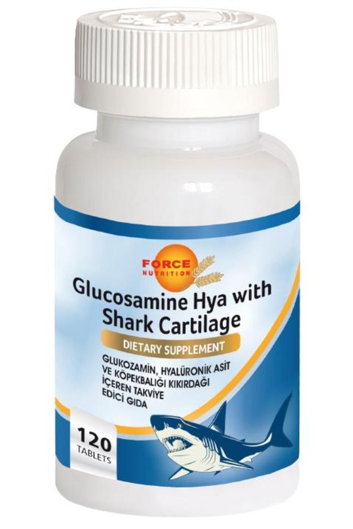 Force Nutrition Glucosamine Shark Cartilage 120 Tablet Boswellia Serrata