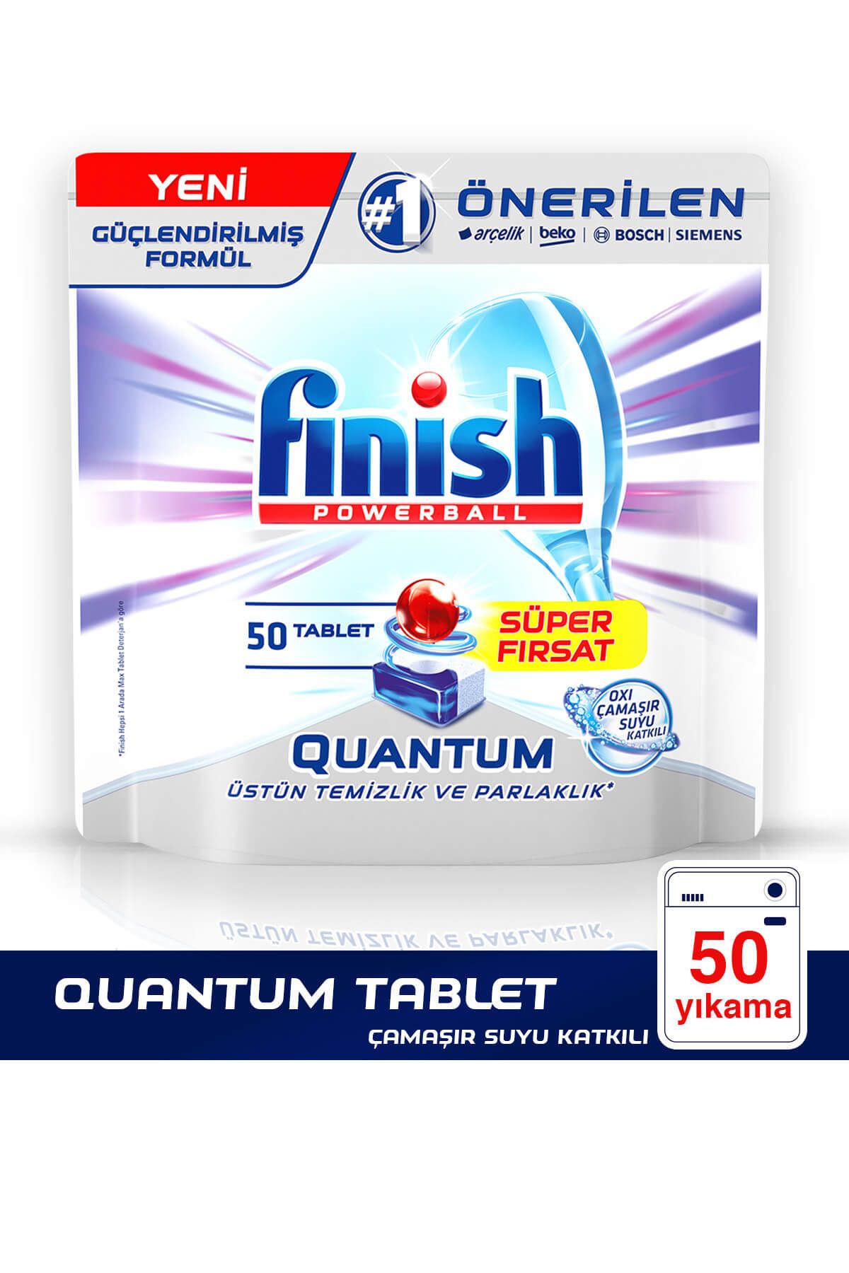 finish quantum 50 tablet bulasik