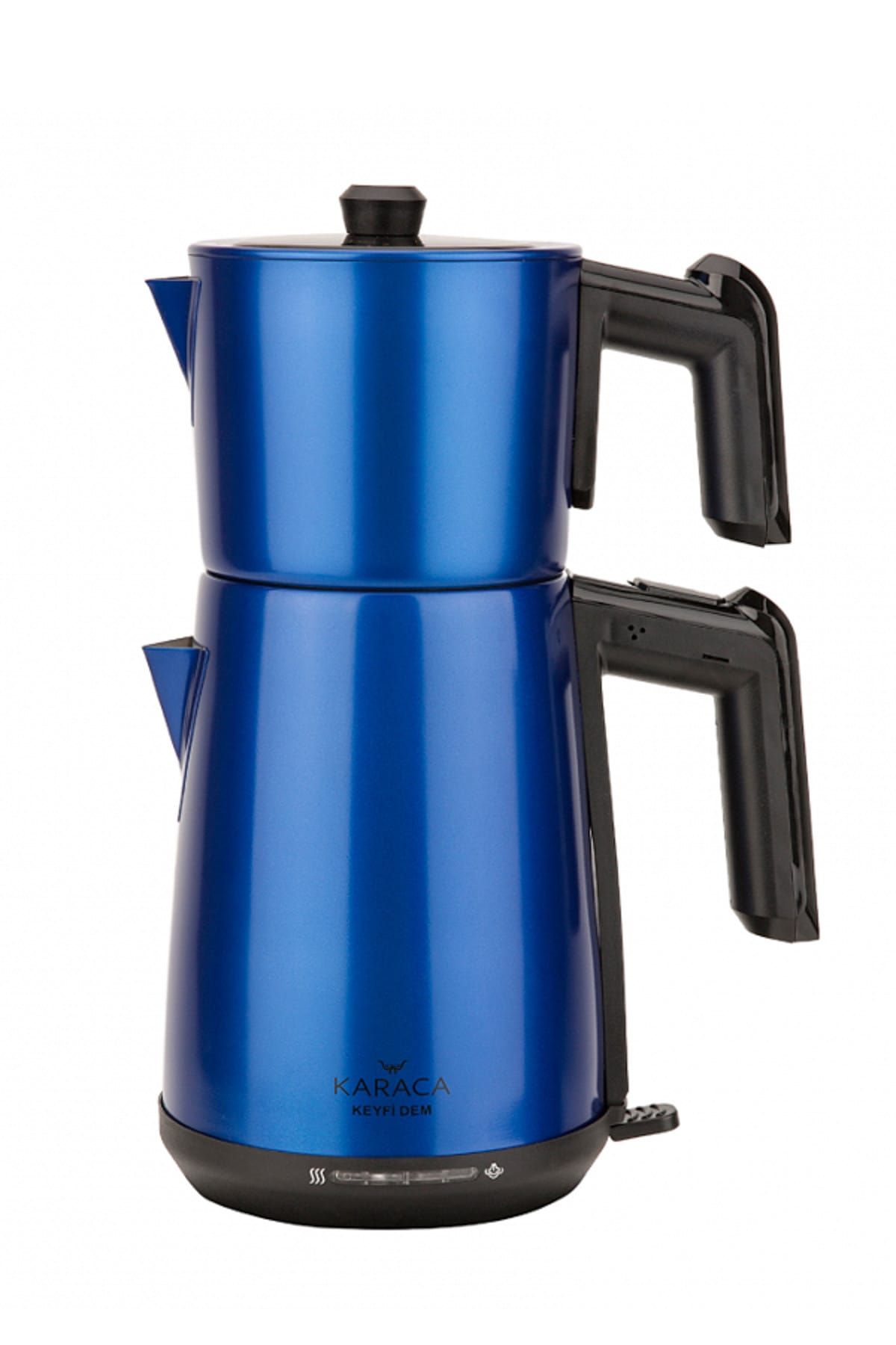 karaca keyfi cay makinesi kettle blue buhar switch teknoloji fiyati yorumlari trendyol