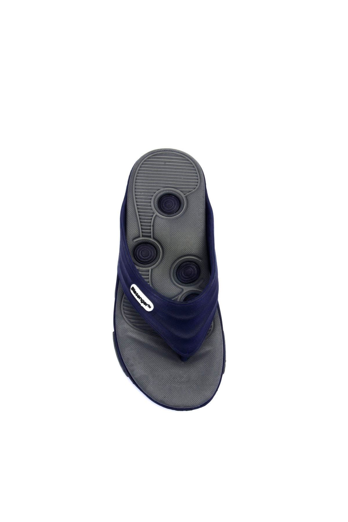 دمپایی آبی زنانه اوپال نیروی دریایی خاکستری SA19SK043 Slazenger
