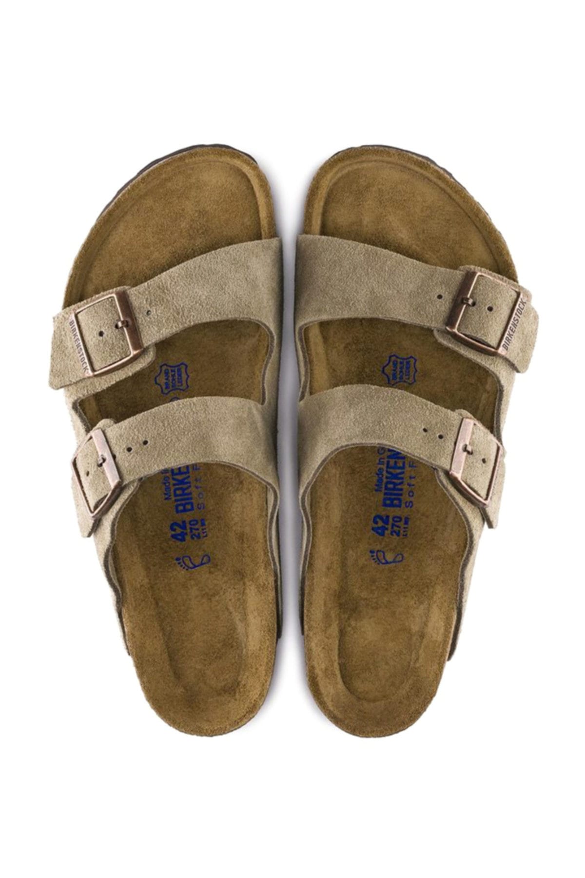 دمپایی بیرکن استاک مردانه اوا قهوه ای اسپرت راسته      کژوال/روزمره | Birkenstock 951301 DE - تصویر 3