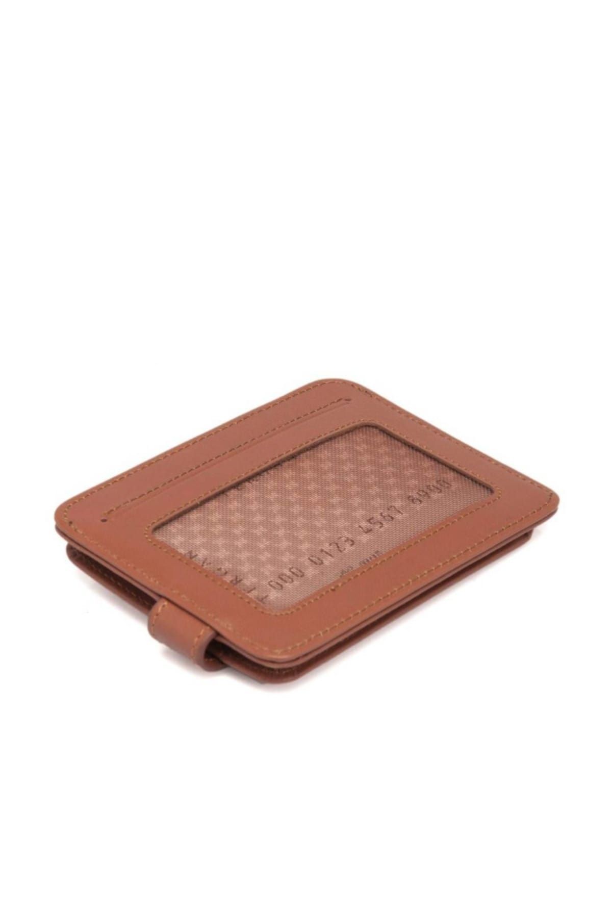 Tergan-Genuine Leather Tan Leather Men's Credit Card Holder S1KK00001533 3