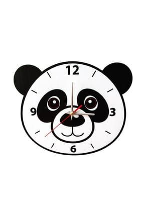 Sevimli Panda Duvar Saati Çocuk Odası Duvar Saati PANDA1