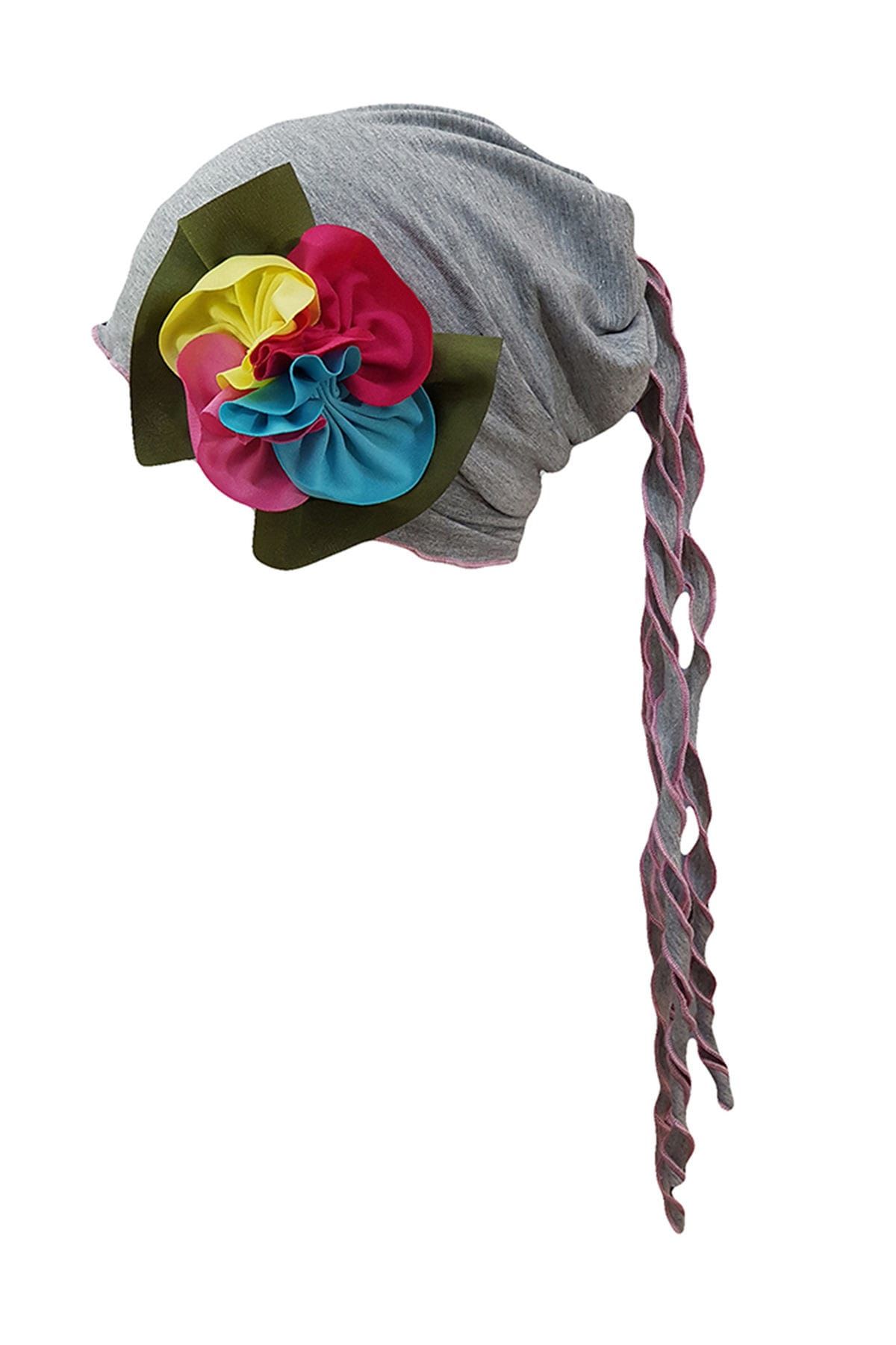 Babygiz-Gray Baby Girl Beret 3