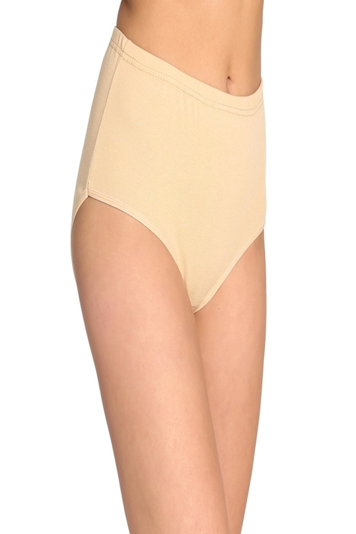 Tutku-Pack of 7 100% Cotton 100% Cotton Bato Panties Skin Color 4