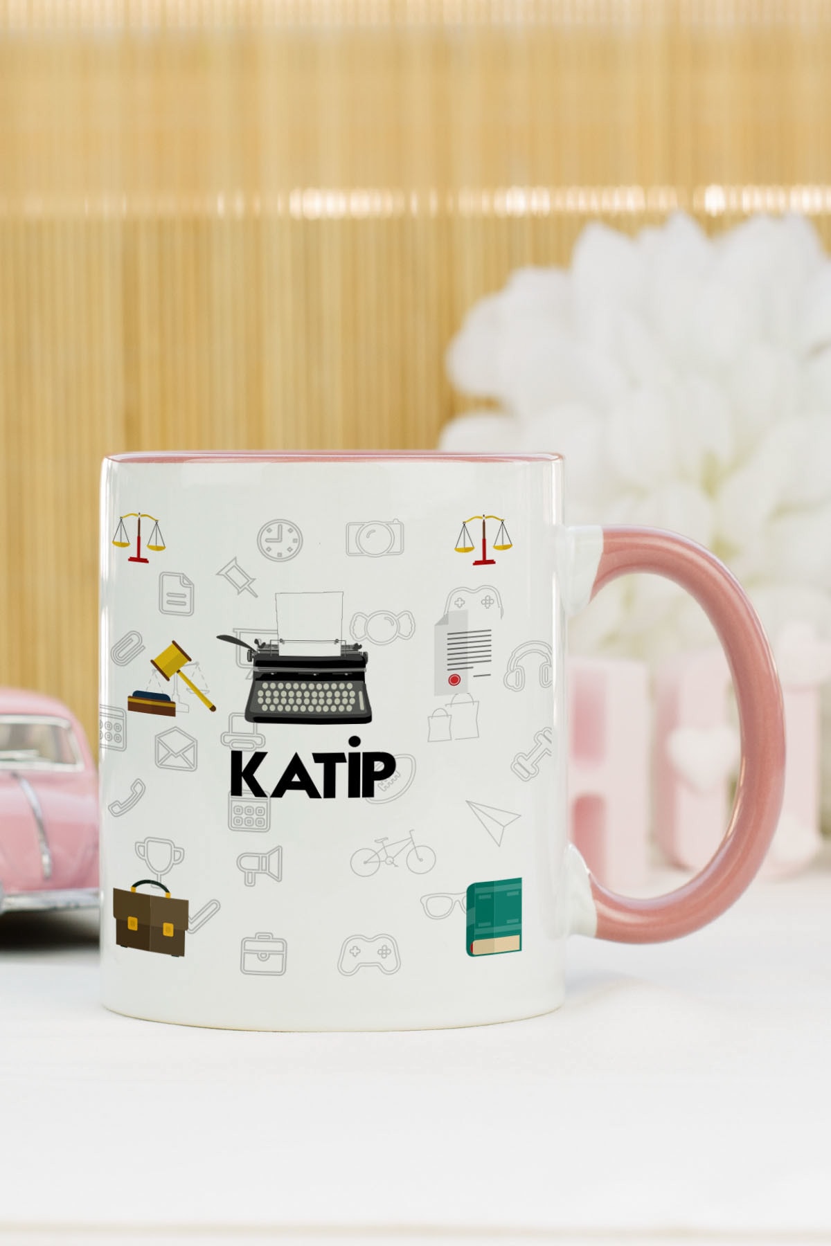 Clerk Mug Pink