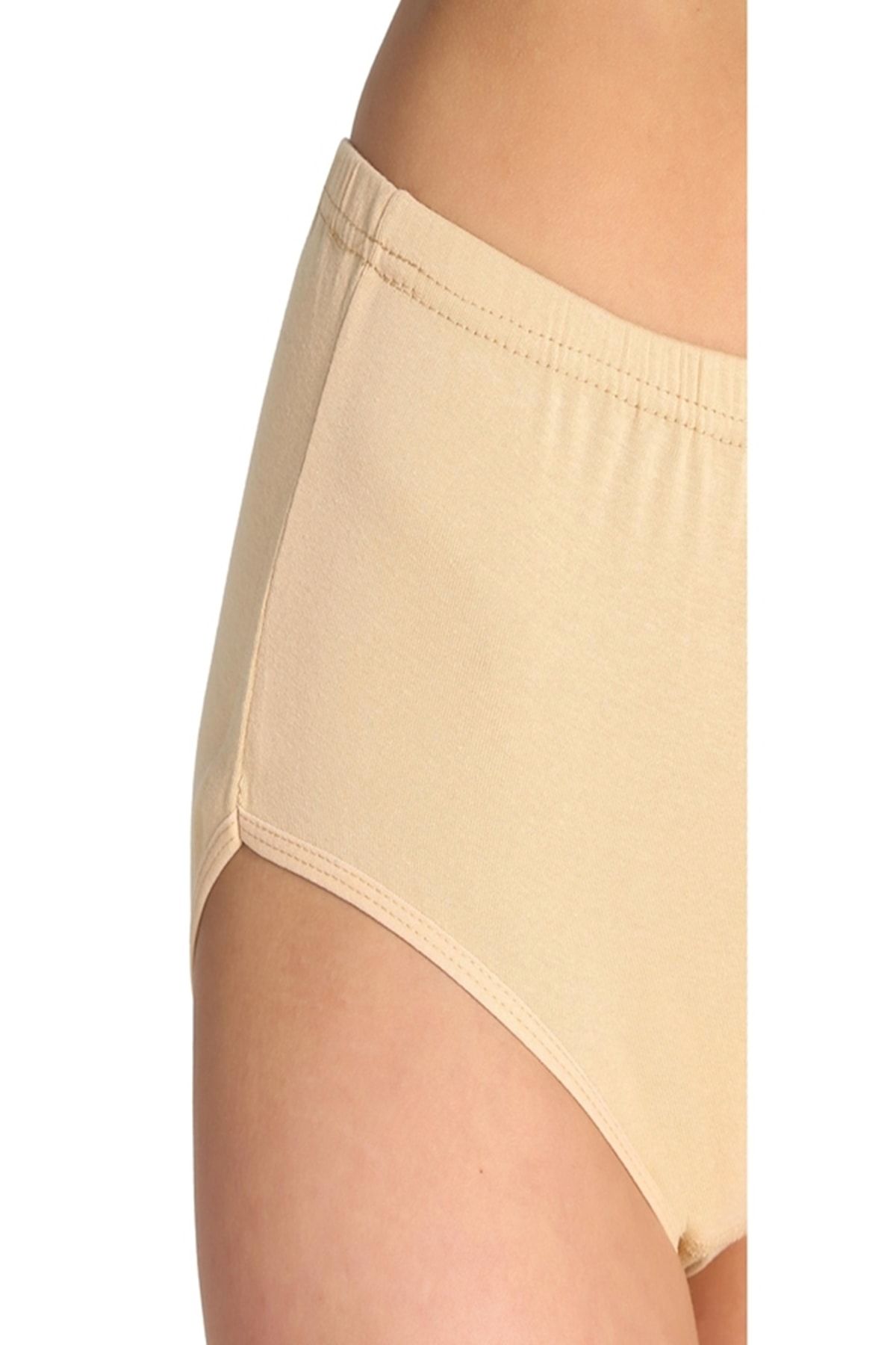 Tutku-Pack of 7 100% Cotton 100% Cotton Bato Panties Skin Color 5