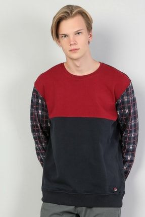 Regular Fit Erkek Lacivert Sweatshirt CL1045516