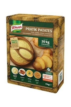 Pratik Patates 4 Kg Knorr Pratik Patates 4 Kg