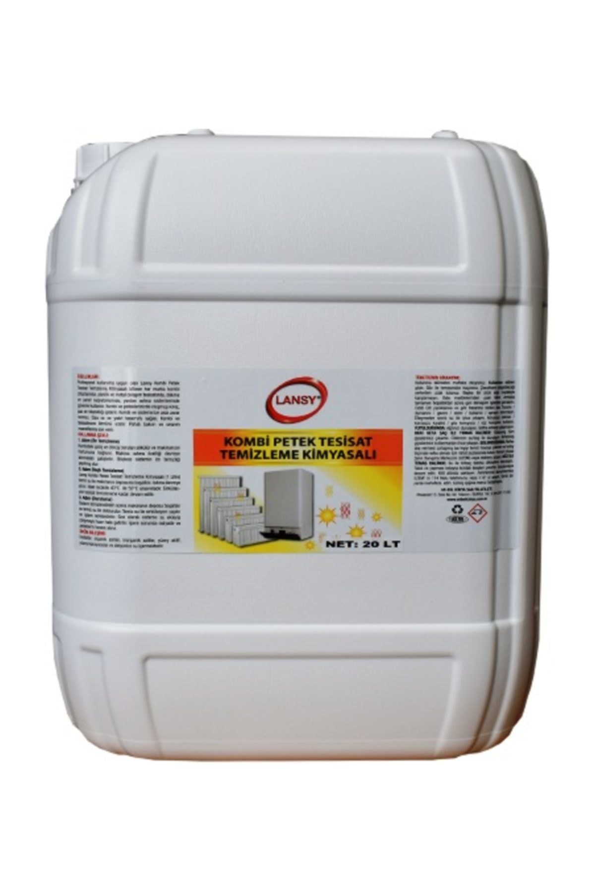 lansy Kombi Petek Tesisat Temizleme Kimyasalı 20  lt