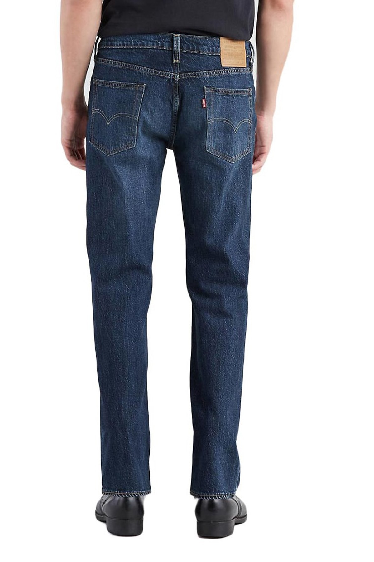 شلوار جین لیوایز مردانه پنبه ای آبی سرمه ای  راسته Straight/استریج فاق نرمال   Straight/استریج  | Levi's TYB00514-1087050511984 - تصویر 3