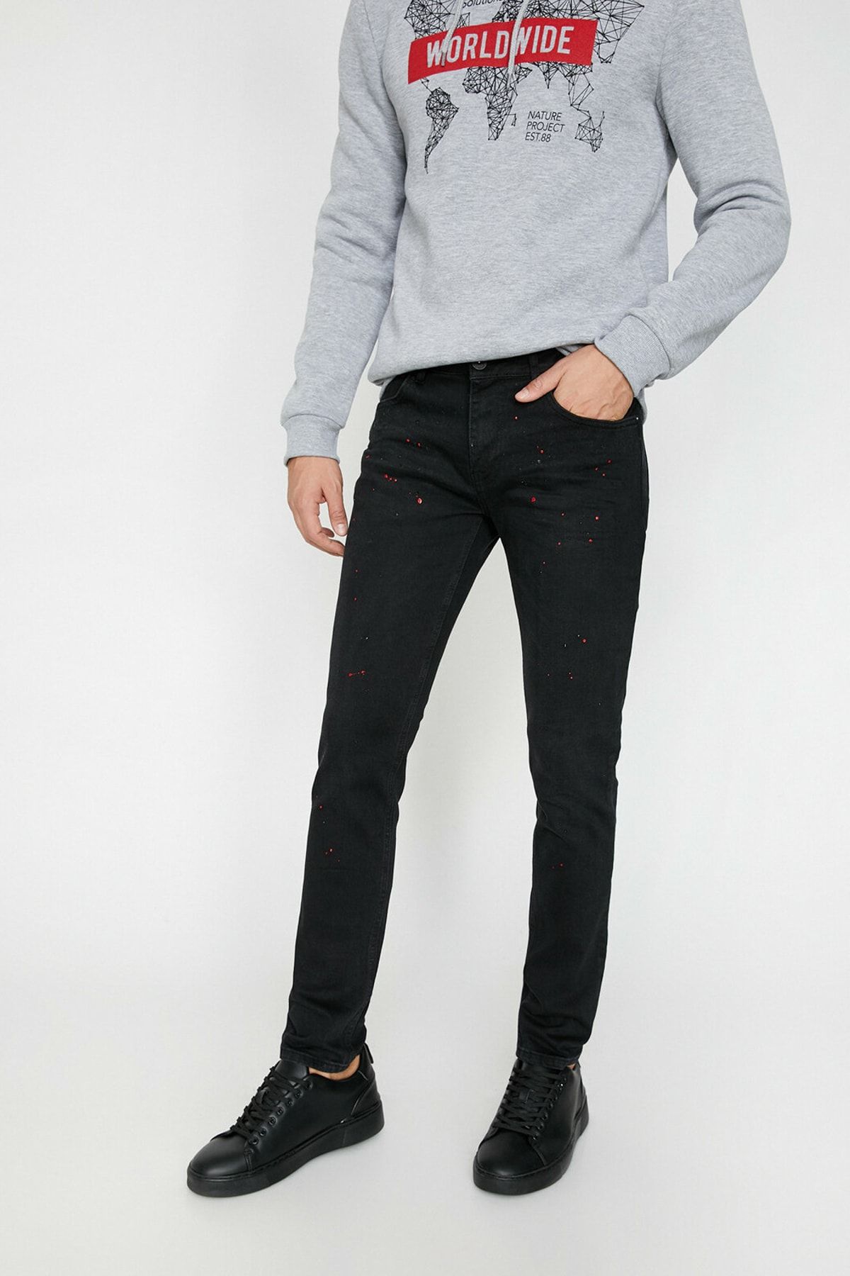 Koton Męskie Spodnie Jeansowe Michael Skinny Fit Mężczyzna - 29–32