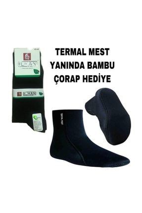 Termal Mest - Su Geçirmez -thermal Mest Bambu Çorap Hediye HYD-540433-745882
