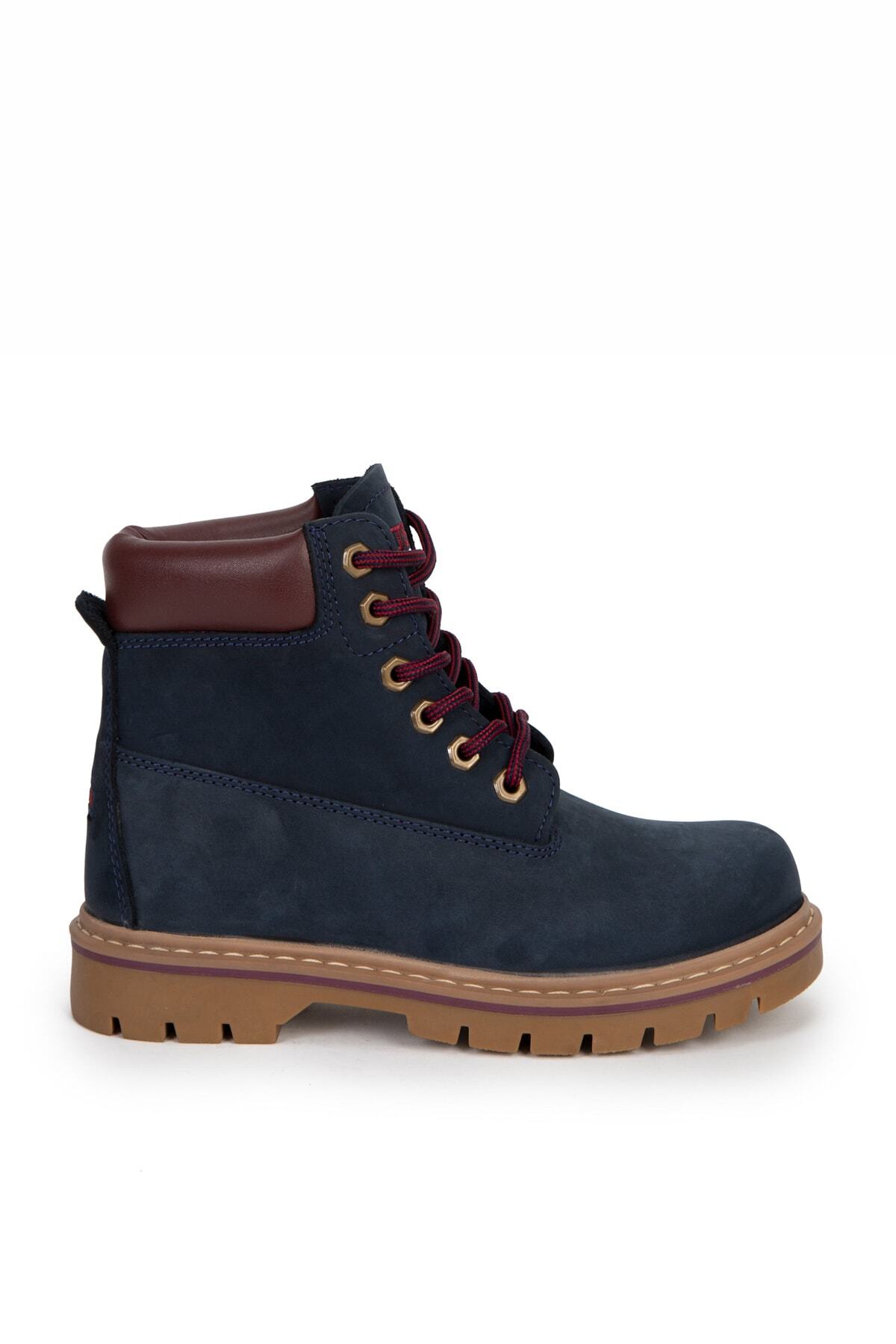بوت پولو یو اس سرمه ای زنانه ساقدار U.S polo Assn