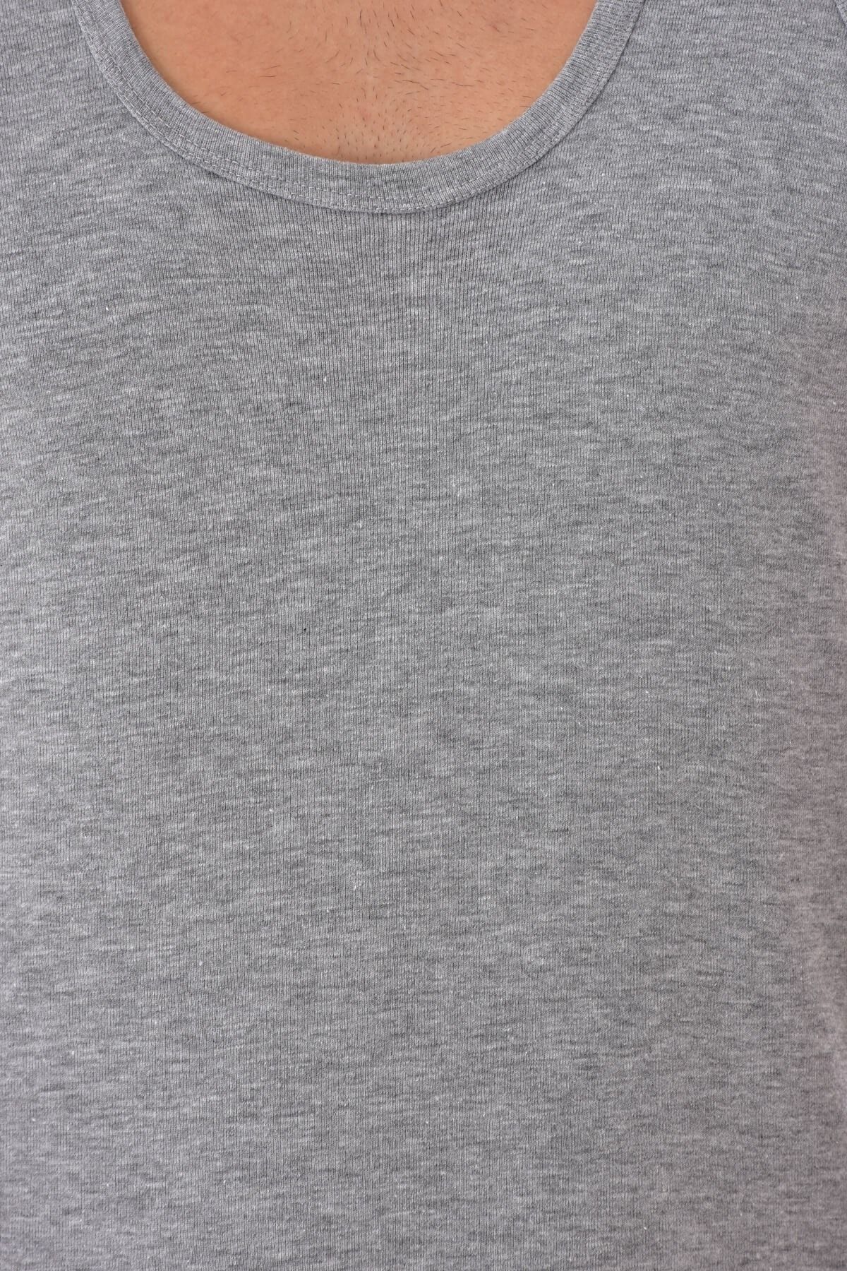 Tutku-Ανδρικό γκρι 3 τεμάχια Passion Rib Athlete Grey 102 3