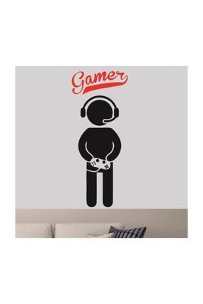 Gamer Oyuncu Dekoratif Duvar Çocuk Odası Sticker ARKSN001094