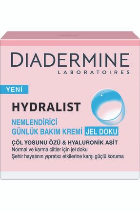 Diadermine Hydralist Nemlendirici Bakım Kremi Jel Doku 50 Ml 35409398