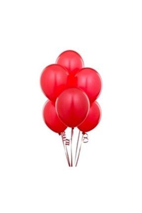 Metalik Kırmızı Balon 25 'li 123BALONÇ