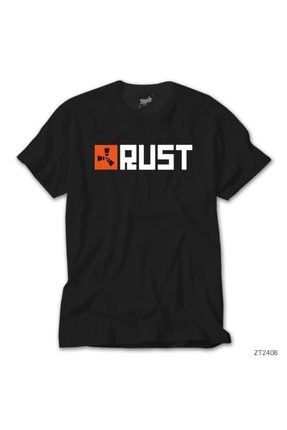 Rust Logo - 1 Siyah Tişört ZT2408
