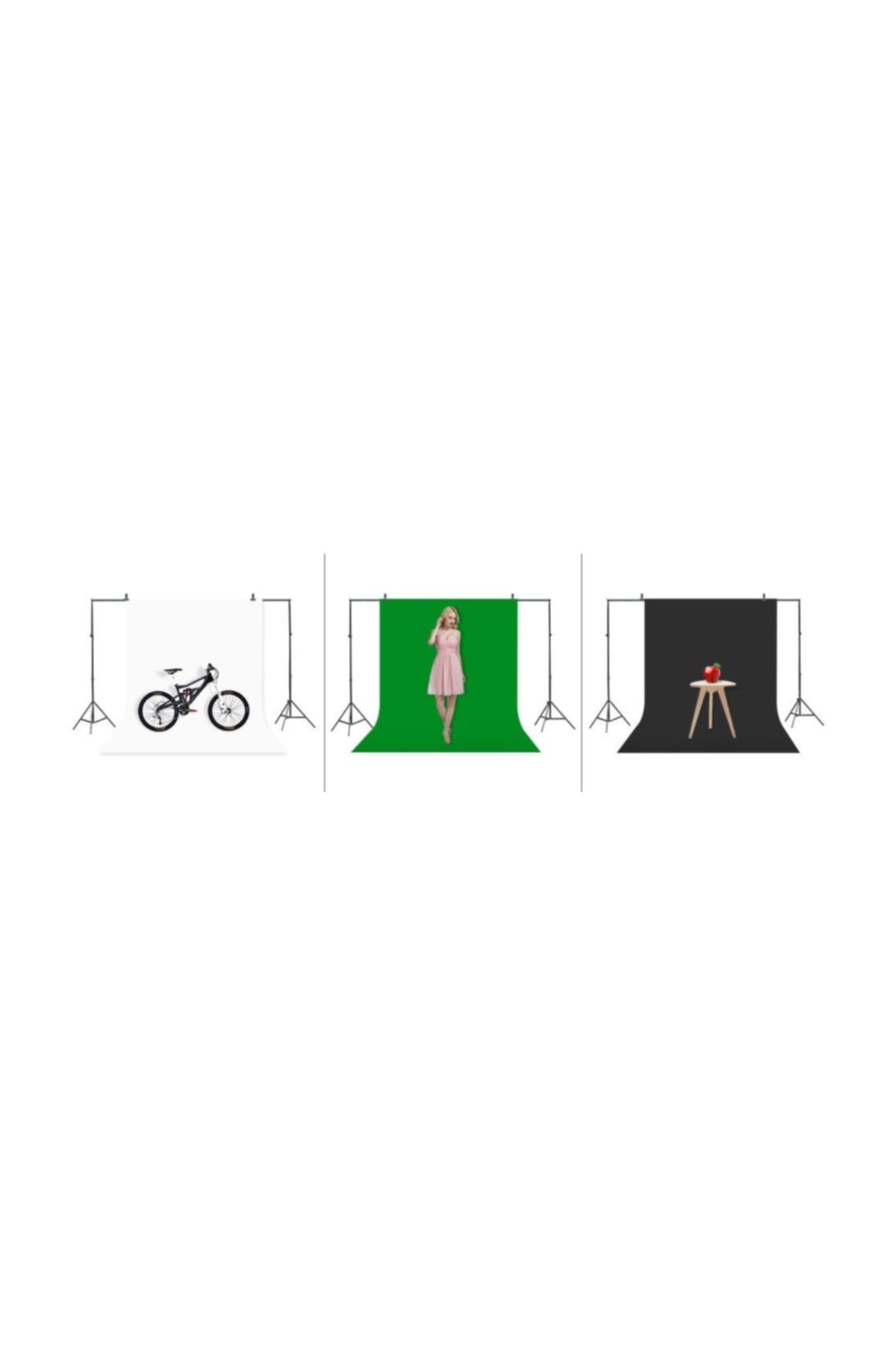Chromakey-green Screen- Greenbox Yeşil Fon Perde(3x3 M)